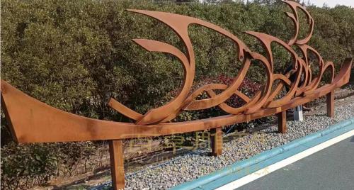 耐候剛雕塑小魚